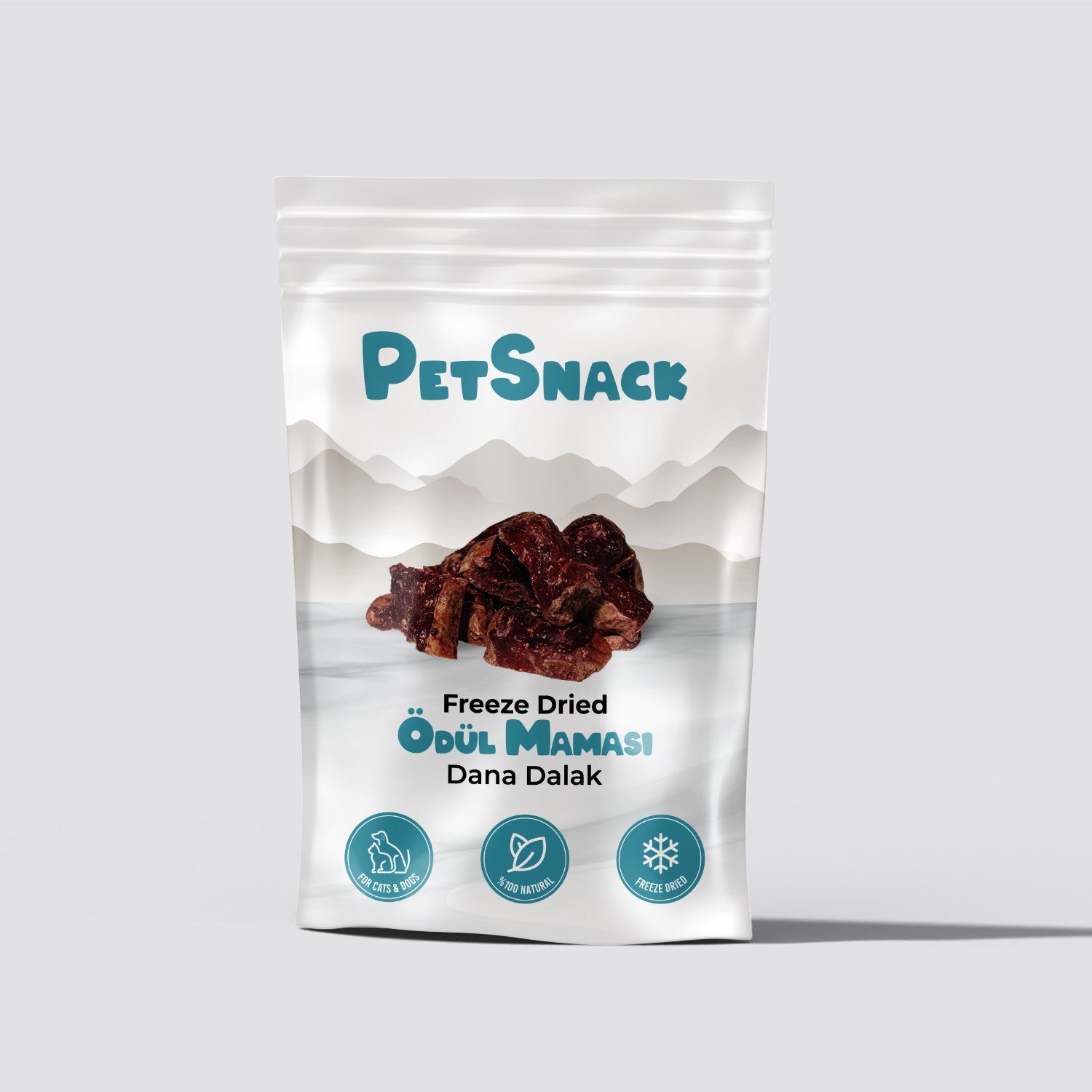 PetBurger | Ödül Maması Freeze Dried Dana Dalak 1 Adet | SRC: Barcode: 739394776481